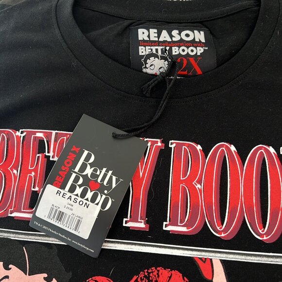 3-Shirt Bundle XXL – Betty Boop, Dodge Hellcat, ODB Licensed Graphic Tees NWT - Picture 4 of 7